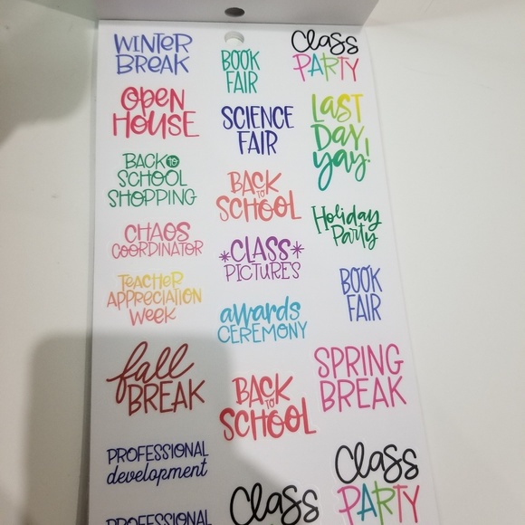 Teacher Rule Big Sticker Book The Happy Planner - Picture 4 of 8